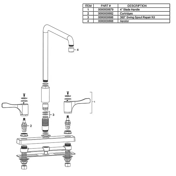Chrome plated Brass Chrome Kitchen Faucet Chrome 2