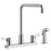 Chrome plated Brass Chrome Kitchen Faucet Chrome 1