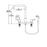 Chrome plated Brass Chrome Kitchen Faucet Chrome 3