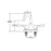 Chrome plated Brass Chrome Plated Brass Bathroom Faucet Chrome plated Brass 3
