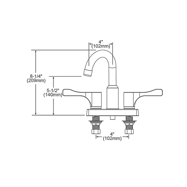 Chrome plated Brass Chrome Plated Brass Bathroom Faucet Chrome plated Brass 3