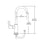 Chrome plated Brass Chrome Kitchen Faucet Chrome 3
