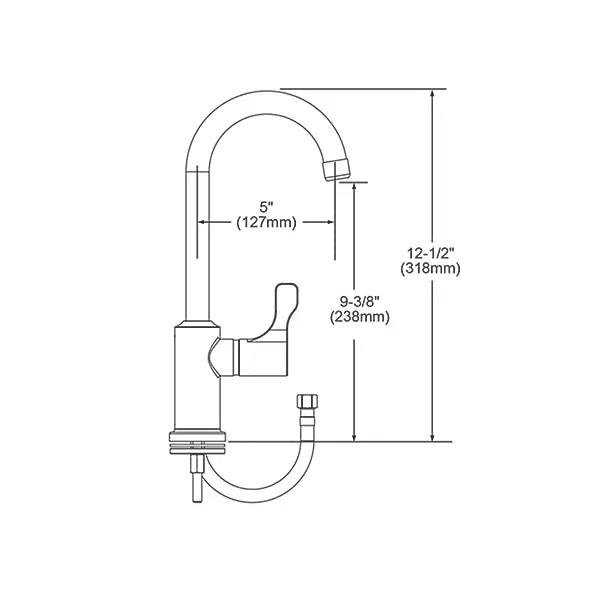 Chrome plated Brass Chrome Kitchen Faucet Chrome 3