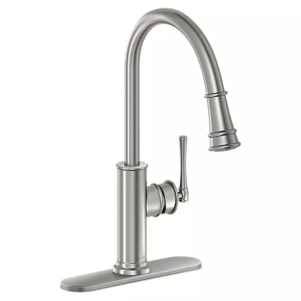 Explore Brass Lustrous Steel Kitchen Faucet Lustrous Steel 3