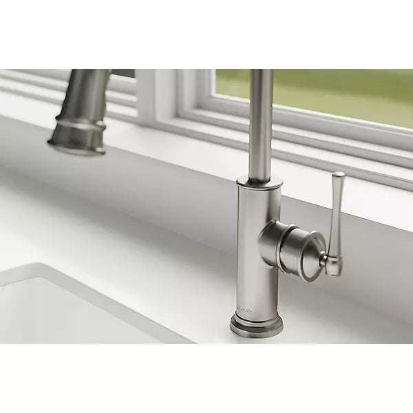 Explore Brass Lustrous Steel Kitchen Faucet Lustrous Steel 6