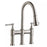 Explore Brass Lustrous Steel Kitchen Faucet Lustrous Steel 1