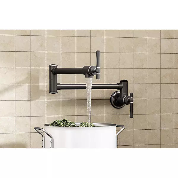 Brass Antique Steel Kitchen Faucet Antique Steel 2