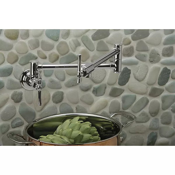 Brass Chrome Kitchen Faucet Chrome 2