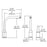 Brass Chrome Kitchen Faucet Chrome 2