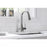 Brass Chrome Kitchen Faucet Chrome 2