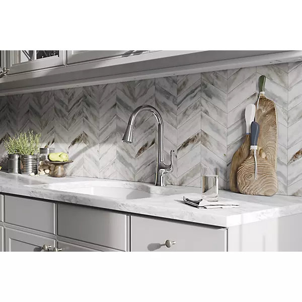 Harmony Brass Chrome Kitchen Faucet Chrome 6