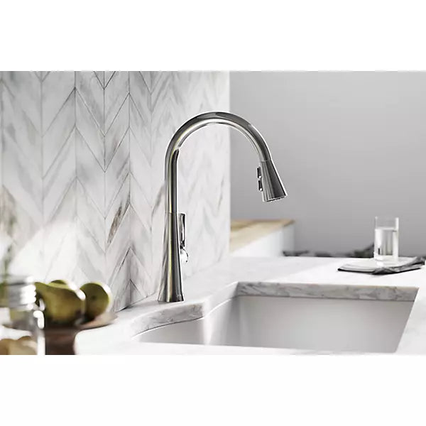 Harmony Brass Chrome Kitchen Faucet Chrome 2