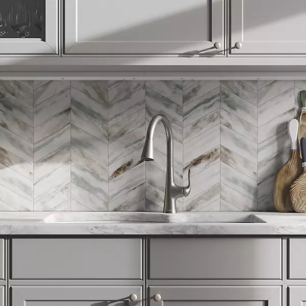 Harmony Brass Lustrous Steel Kitchen Faucet Lustrous Steel 4