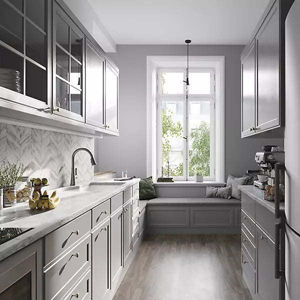 Harmony Brass Lustrous Steel Kitchen Faucet Lustrous Steel 5