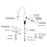 Harmony Brass Lustrous Steel Kitchen Faucet Lustrous Steel 11