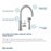 Stainless Steel Stainless Steel Kitchen Faucet Stainless Steel 3