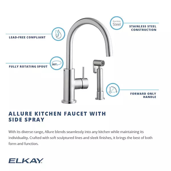 Stainless Steel Stainless Steel Kitchen Faucet Stainless Steel 3