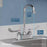 Chrome plated Brass Chrome Kitchen Faucet Chrome 3