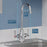 Chrome plated Brass Chrome Kitchen Faucet Chrome 3