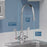 Chrome plated Brass Chrome Kitchen Faucet Chrome 3