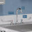 Chrome plated Brass Chrome Kitchen Faucet Chrome 3
