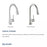 Brass Lustrous Steel Kitchen Faucet Lustrous Steel 6