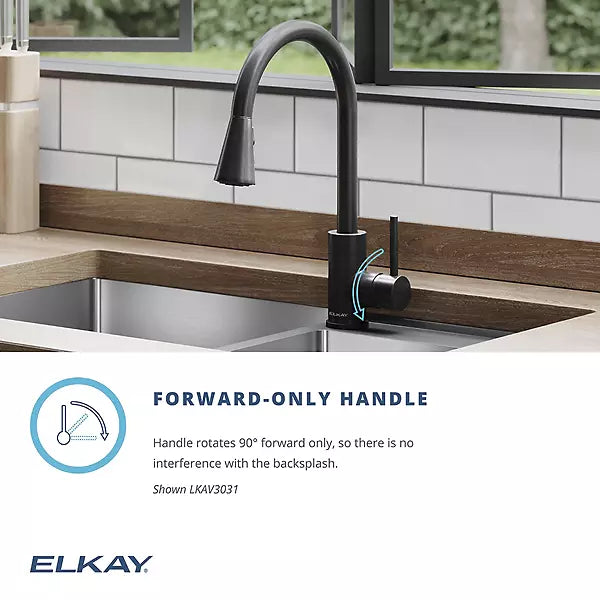 Avado Brass Matte Black Kitchen Faucet Matte Black 4