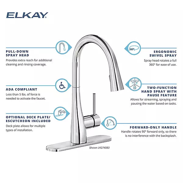 Brass Lustrous Steel Kitchen Faucet Lustrous Steel 5
