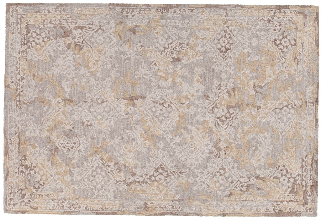 Wool 43900 Area Rug Textured 2