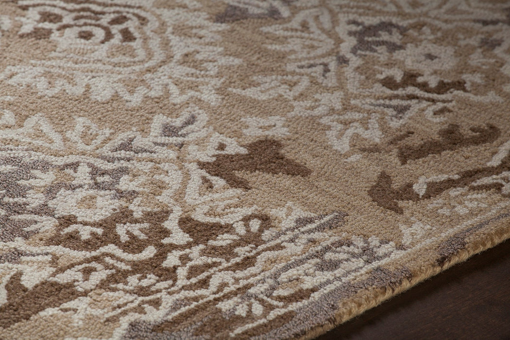 Wool 43902 Area Rug Textured 3