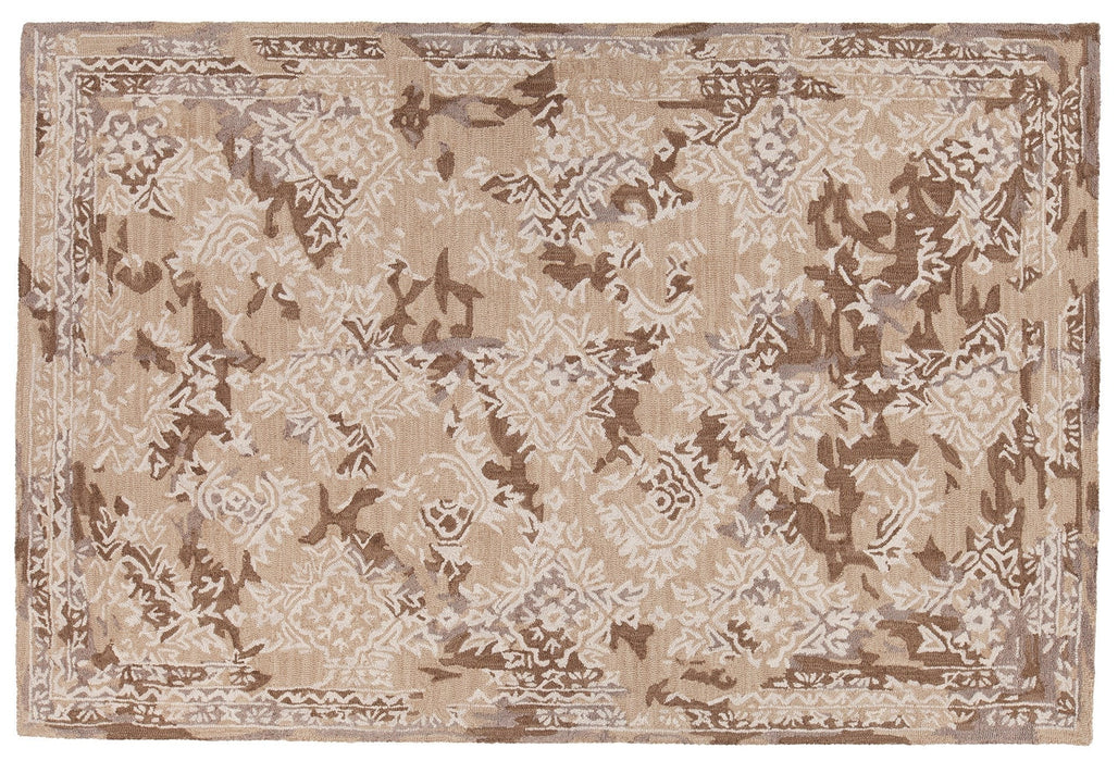 Wool 43902 Area Rug Textured 2
