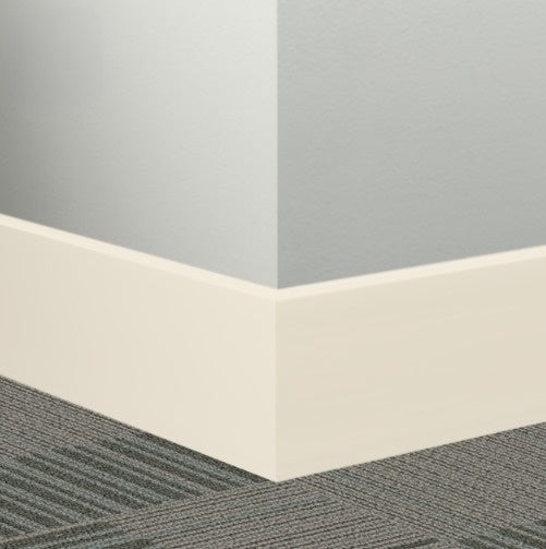 Tarkett Johnsonite 01 Snow White Rubber Millwork Contoured Wall Base ...