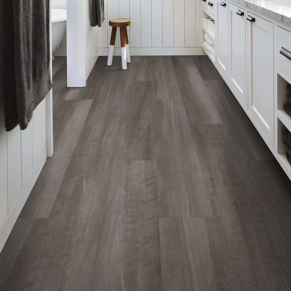 Shaw Endura Plus 00591 Oyster Oak ArmourBead Vinyl Plank — Stone & Tile Shoppe, Inc.