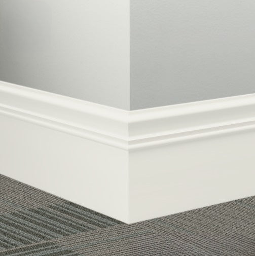 Tarkett Johnsonite 08 Icicle Rubber Millwork Contoured Wall Base ...