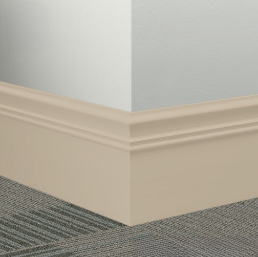 Contoured Tile Tarkett Johnsonite 09 Clay Rubber Millwork Contoured Wall Base — Stone ...