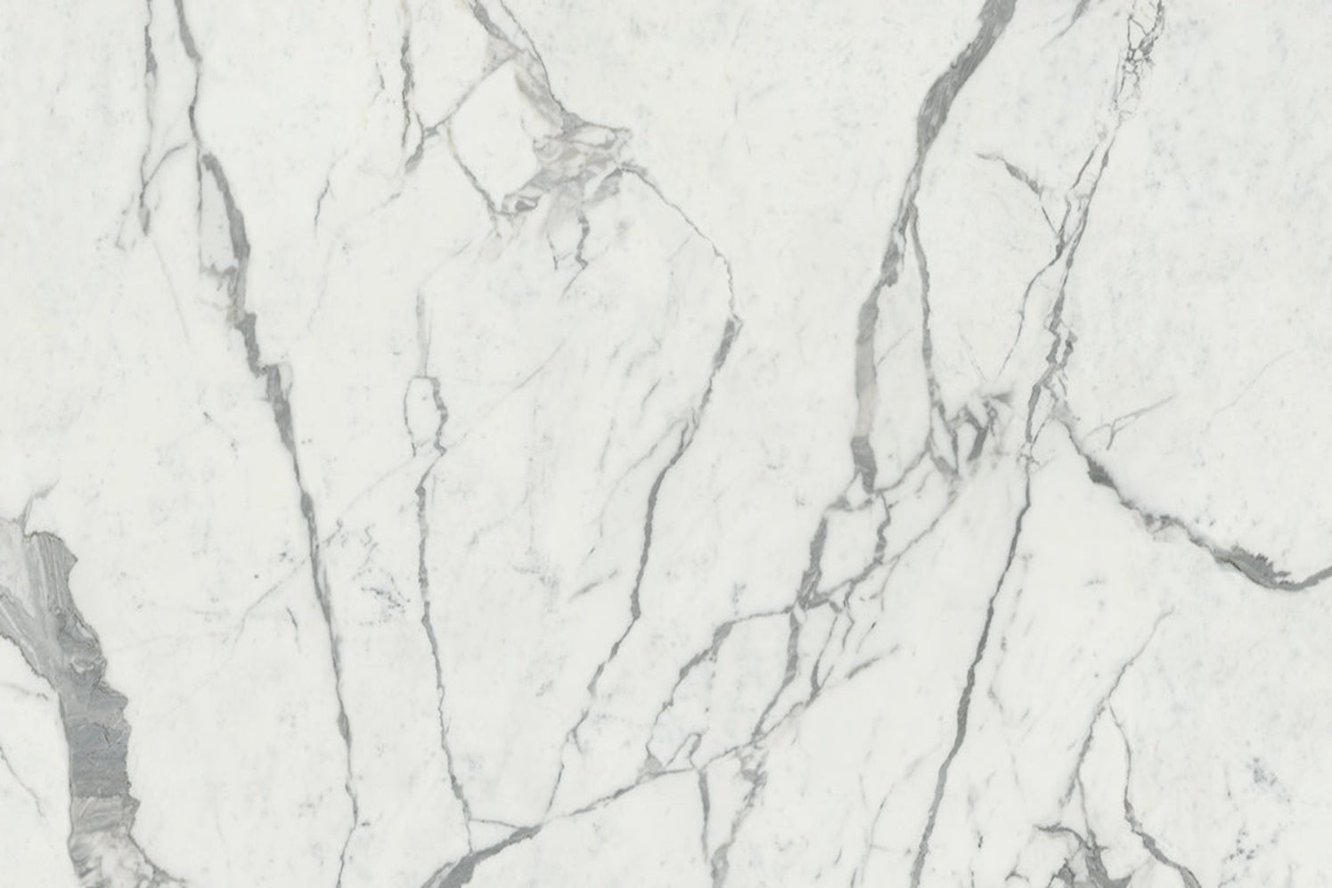 Muiz White Stone Porcelain Tile 60 x 60cm main image 1