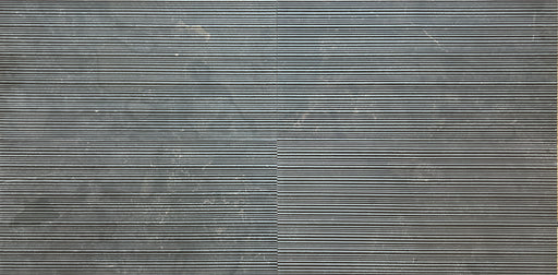 Belgian Blue Bamboo Textured Limestone Tile - 12" x 24" x 3/8"
