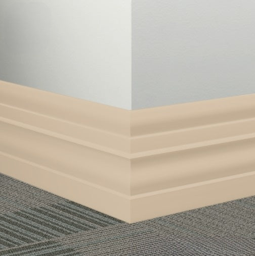 Tarkett Johnsonite 129 Silk Rubber Millwork Contoured Wall Base — Stone ...