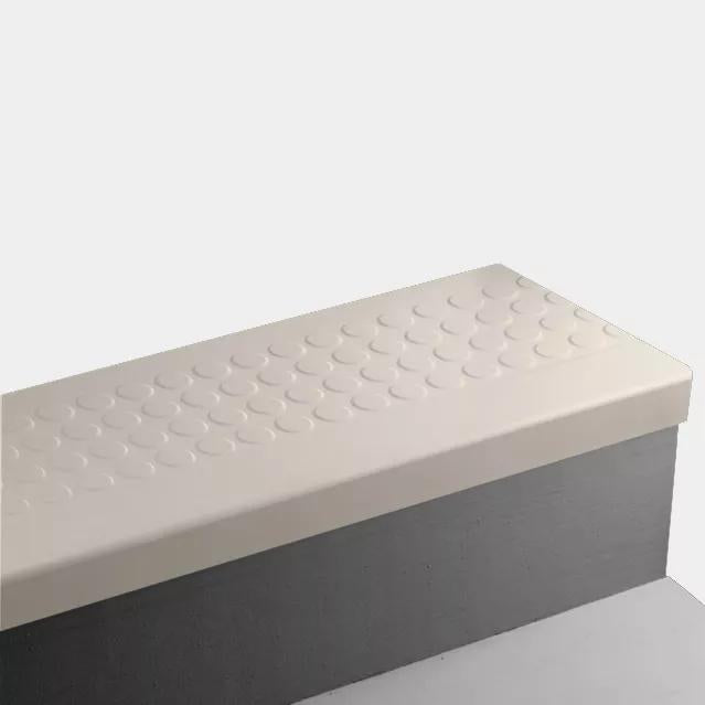 Johnsonite Antique White RNRD-194-4-SQ