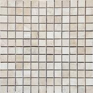 Full Sheet Sample - Pietra Antica Antique Stones Travonya Natural Stone Mosaic - 1" x 1" Brushed