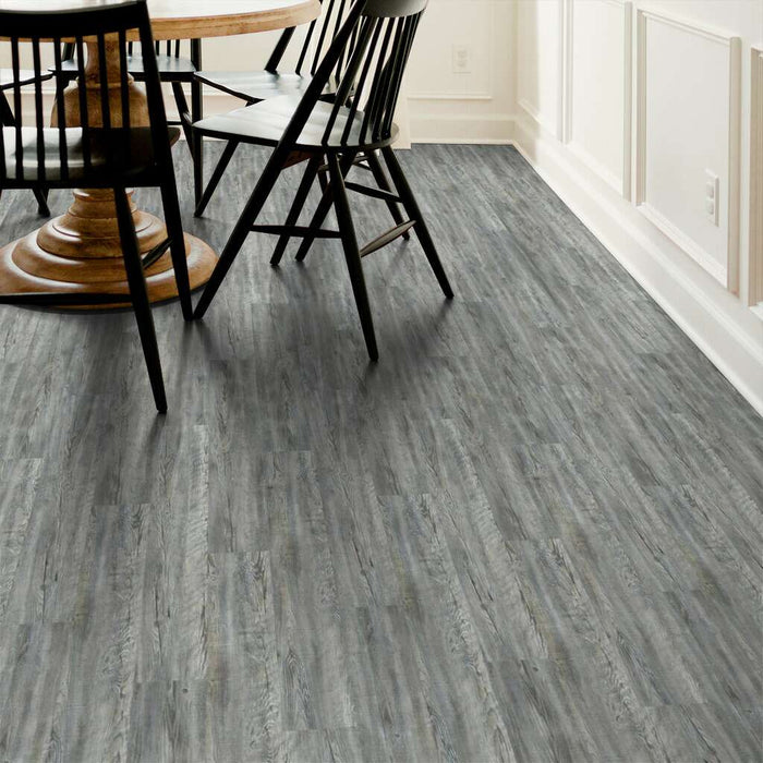 Impact Plus Weathered Barnboard Vinyl 6.93" x 48.03"