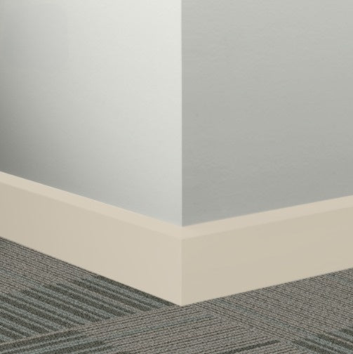 Tarkett Johnsonite 22 Pearl Rubber Millwork Contoured Wall Base — Stone ...