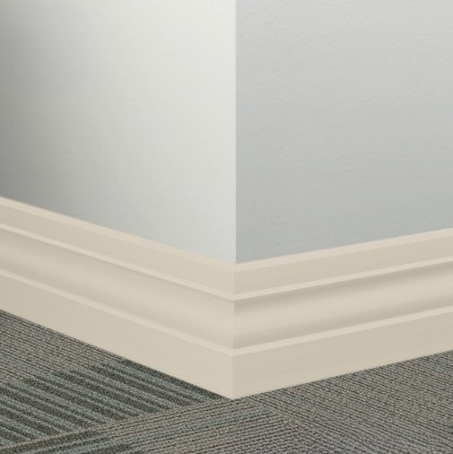 Tarkett Johnsonite 24 Grey Haze Rubber Millwork Contoured Wall Base ...