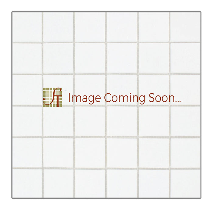 Full Sheet Sample - Emotion Calacatta Gold Porcelain Mosaic - 2" x 2" x 3/8" Matte
