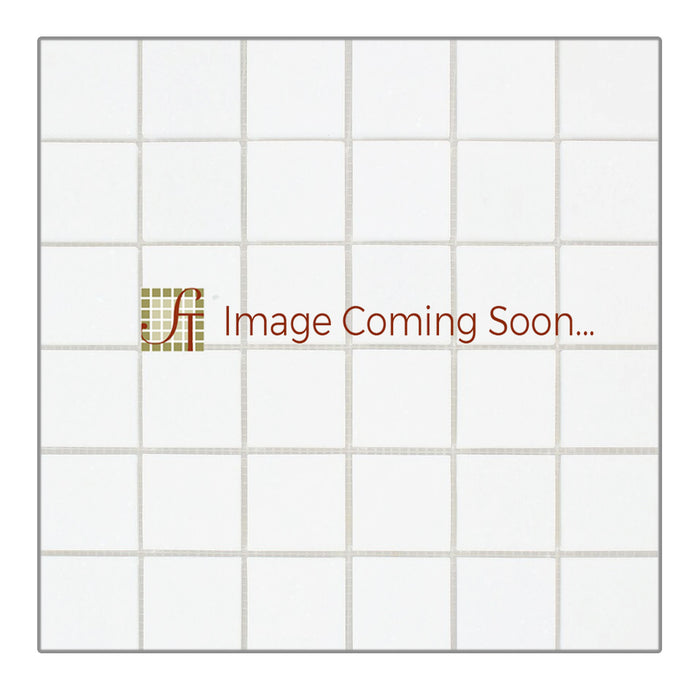 Full Sheet Sample - Ark Ivory Porcelain Mosaic - 2" x 2" x 3/8" Matte