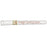 Full Liner Sample - Vanillia Ice Marble Pencil Liner - 3/4" x 12" x 3/4" Polished