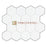 Bianco Dolomite Polished Marble Mosaic - 3" Hexagon