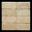 Ivory Travertine Tile - 3" x 6" x 3/8" Antique & Tumbled