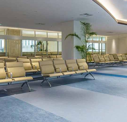 Marmoleum Composition Sheet MCS Fresco Blue Linoleum 3055-cut