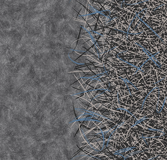 Flotex Created by Starck Vortex Blue A2 312004-cut